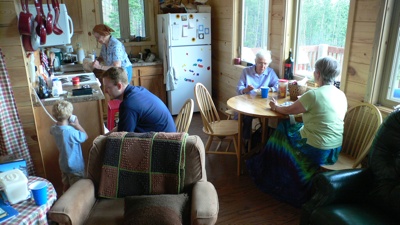 The cabin in the Black Hills