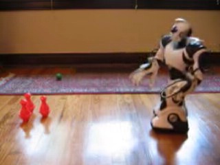 Robosapien Bowling